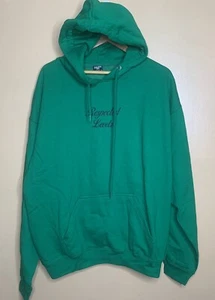 Respected Levelz Herren Gr. XLarge Sweatshirt Hoodie Kordelzug Grün Langarm - Bild 1 von 12