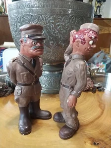 Figurine in gesso L.L Rittgers ufficiale e soldato seconda guerra mondiale 1941 - Foto 1 di 11