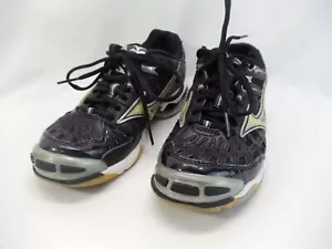 Mizuno Wave Lightning shoes women's size 7.5 in black 9KV-88001 - Picture 1 of 8