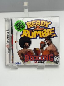 Ready 2 Rumble Boxing (Sega Dreamcast, 1999) Complete CIB w/ Manual Tested