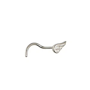 Nasenstecker Wiing - Nasenpiercing Nistril, Nasenpiercingstecker Flügel - Bild 1 von 3