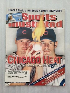 7/7/2003 Sports Illustrated Chicago Heat - Kerry Wood and Mark Prior Fire Up - Picture 1 of 5