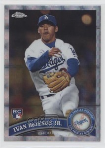 2011 Topps Chrome Retail X-Fractor Ivan De Jesus Jr DeJesus #190 Rookie RC