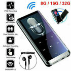 Bluetooth-compatible Mp3 Player Hifi Portable Music Walkman Mp4 Media Fm Radio