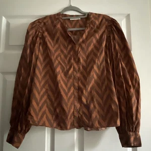 Blusa Ulla Johnson Rory de algodón manga larga con botones para mujer talla S - Imagen 1 de 9