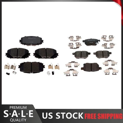 Pastillas de freno delanteras y traseras de cerámica para Toyota Yaris R-Line 2017 2016 2015 2014-2012 Foto 1 de 4