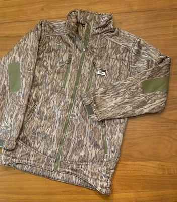 Chaqueta camuflada con cremallera completa con bandas para hombre M caza roble musgo forrada sherpa al aire libre simulación Foto 1 de 4