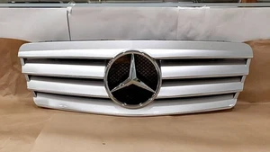 1997 1998 1999 2000 01 02 03 for Mercedes CLK320 CLK430 W208 Sport Grille Silver - Picture 1 of 5