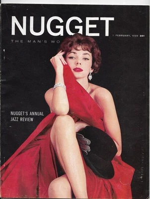 NUGGET, Feb, 1959, Thelonious Monk, Jazz 58, Lou Myers, more - Image 1 of 4