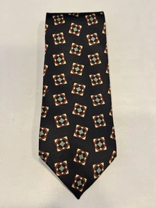 Vintage Burberry of London Men's Classic Necktie 100% Pure Silk Hand-sewn USA - Picture 1 of 8