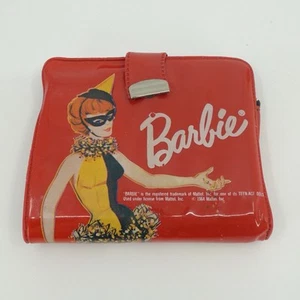 Cartera de colección 1964 Barbie Mascarada roja monedero de plástico muñeca de vinilo años 60 - Imagen 1 de 4