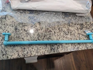 Allied Brass Continental 30" Towel Bar Groovy Sea Foam Green Solid Brass AS IS - Picture 1 of 9