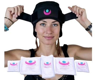 Холодный колпачок для облегчения мигрени и химиотерапии, более стойкие гелевые пакеты для замены холода, A - Изображение 1 из 4