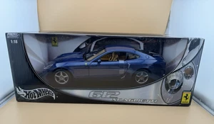 Hot Wheels Ferrari 612 Scaglietti Diecast 1:18 Azul Modelo C7522 - Imagen 1 de 14