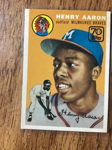 Henry Aaron 2021 Topps Doubleheader #TDH3 - Bild 1 von 2