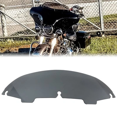 Parabrisas de 4" para bicicleta de turismo Harley Davidson Electra Street Glide 96-13 Smoke Foto 1 de 4