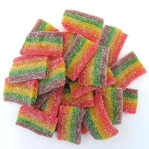 Beulah's Mini Sour Rainbow Belt Bites - Bild 1 von 3