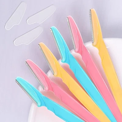 TINKLE Augenbrauen Rasierer von DORCO | Trimmer Bikini Gesichtshaar Rasierer | 6-teiliges Set