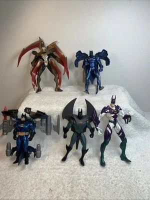 Vintage batman action figures From 1990s Lot Of 5 Almost Compete More In Store - Image 1 of 4