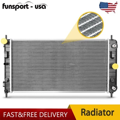 2727 Radiator For Chevy Malibu Pontiac G6 Saturn Aura 3.5L 3.9L V6 Aluminum - Image 1 of 4