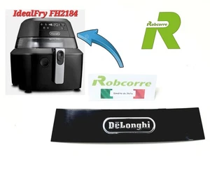 Mascherina Plastica Nome Logo Stemma per Friggitrice DeLonghi IdealFry FH2184 - Imagen 1 de 4