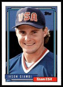 1992 Topps Traded Jason Giambi Rookie USA #40T - Picture 1 of 2