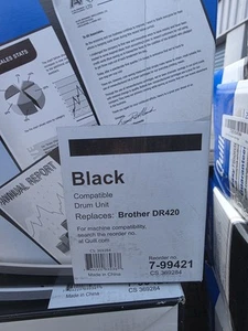 Federkiel für Brother DR-420 TROMMELEINHEIT - 12.000 SEITEN - VERSIEGELT - Bild 1 von 2