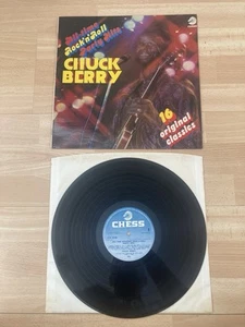 Chuck Berry All Time Rock 'N' Roll Party Hits Vinyl UK 1974 Chess Greatest LP EX - Picture 1 of 4