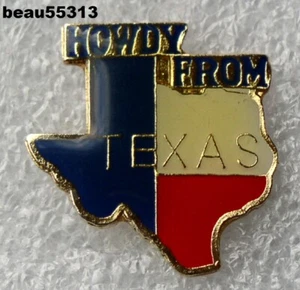⭐HOWDY AUS TEXAS WESTE JACKE MÜTZE REISE PIN - Bild 1 von 1