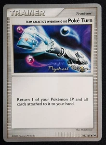 Team Galactic's Invention G-105 Poke Turn 118/127 Pokemon WC2010 Michael B - Bild 1 von 2