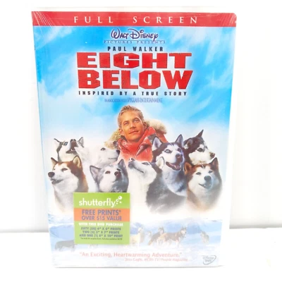 Eight Below (DVD) Paul Walker Walt Disney 2006 (New Sealed) - Image 1 of 2