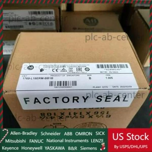 AB 1769-L18ERM-BB1B CompactLogix 0,5 MB Controller Movimento Nuovo Sigillato - Foto 1 di 7