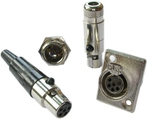 Mini XLR Male and Female Male, 3,4,5,6 Pin - Image 1 of 1