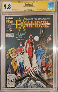 Excalibur #1 CGC 9.8 Signed by Chris Claremont - Picture 1 of 1