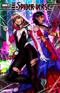 EDGE OF SPIDER-VERSE #4 DERRICK CHEW EXCLUSIVE VARIANT 2022 MARVEL NM - Picture 1 of 1