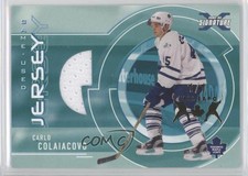 2002 ITG Be A Player Signature Series 1/1 Carlo Colaiacovo #SGJ-67 Rookie RC m5x