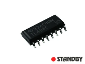 2pcs TL494 SO16 TEXAS TL494CDR Pulse-Width-Modulation Control Circuit 7V to 40V  - Imagen 1 de 1
