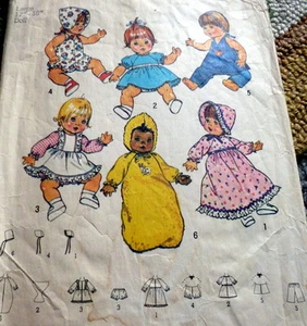 *ARMARIO DE COLECCIÓN GRANDE 17""-18"" BEBÉ MUÑECA Patrón de costura - Imagen 1 de 1