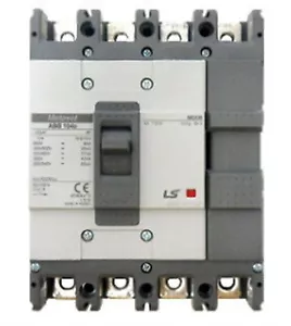LS Electric ABS104c 4P 125AF Molded Case Circuit Breaker MCCB ABS 104c Standard - Picture 1 of 10