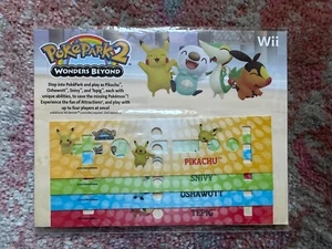 PokéPark 2: Wonders Beyond Nintendo Wii Remote Skin Decal Promo Sealed NEW RARE - Picture 1 of 2