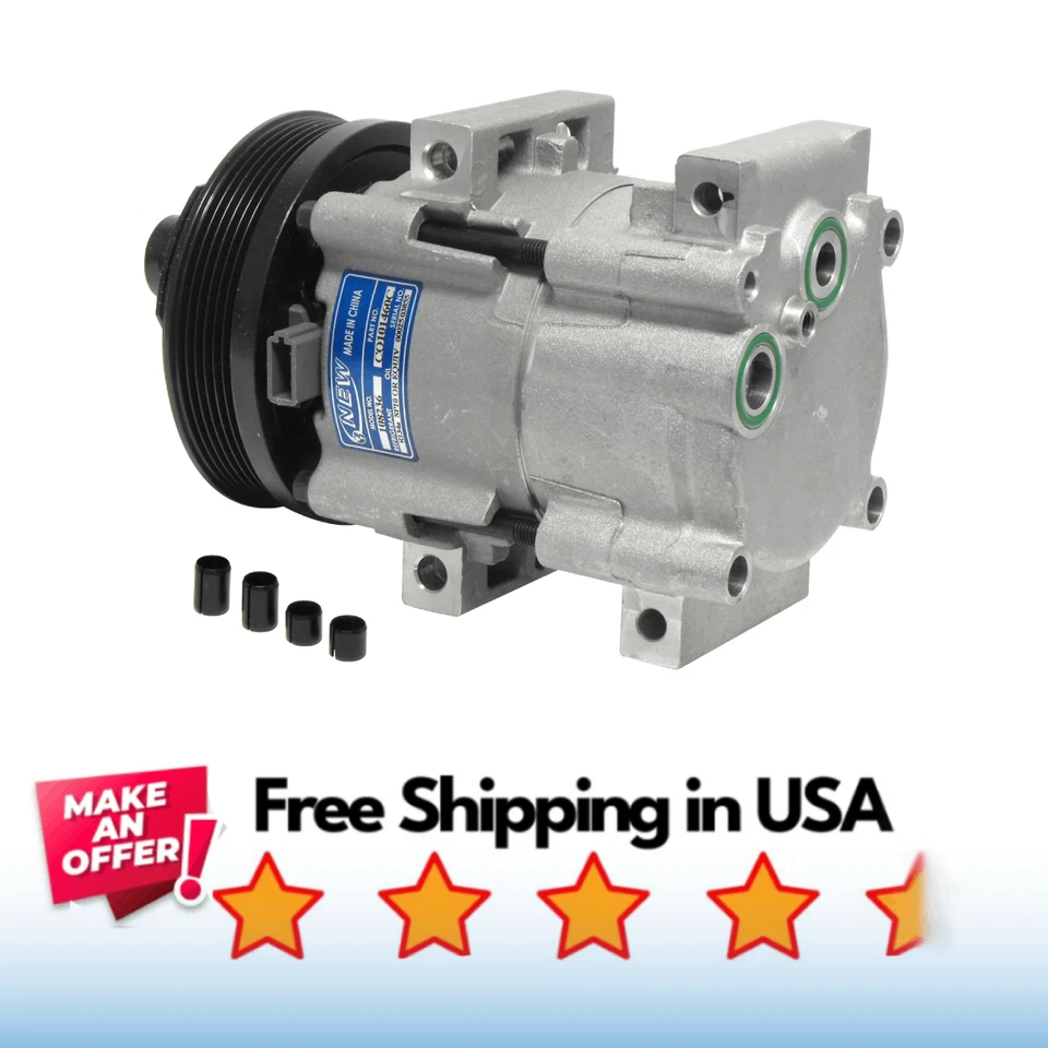 Compresor aire acondicionado apto para Ford Sable 1996-2000, Mercury Sable 1996-2000 Foto 1 de 1