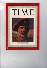 FEB 1 1943 TIME MAGAZINE THE EIGHT ARMY'S BERNARD MONTGOMERY XLI NO 5 T1283