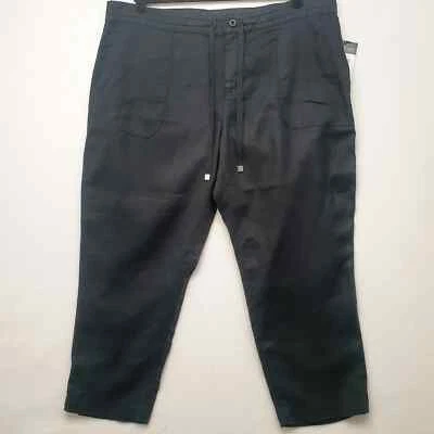 Pantalones para mujer Lauren Ralph Lauren talla 18W acampanados línea negra 100 % Foto 1 de 4