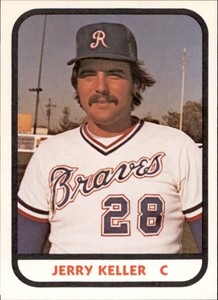 1981 Richmond Braves TCMA #3 Jerry Keller