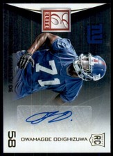 2015 Donruss Elite Inserts Rookie Signatures #ERSOO Owamagbe Odighizuwa Auto