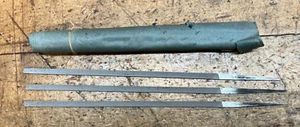 3 Unused Narrow F.L Vallorbe Grobet Swiss Files - Picture 1 of 8