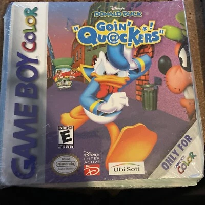 Disney's Donald Duck: Goin' Quackers (Nintendo Game Boy Color, 2000) - Image 1 of 4