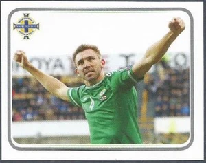 PANINI NORTHERN IRELAND STICKER COLLECTION 2016- #068-GARETH McAULEY CELEBRATES - Picture 1 of 1