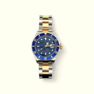 Rolex Submariner Date 16613 Two Tone Blue Dial - Picture 1 of 4