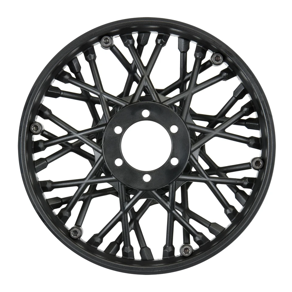 Losi Promoto-MX Motorcycle Black Front Wheel PRO282003 - Image 1 of 1